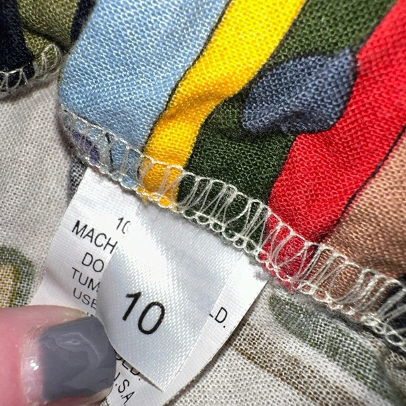 Floral Skirt For Girls Size 10 - Picture 5 of 7